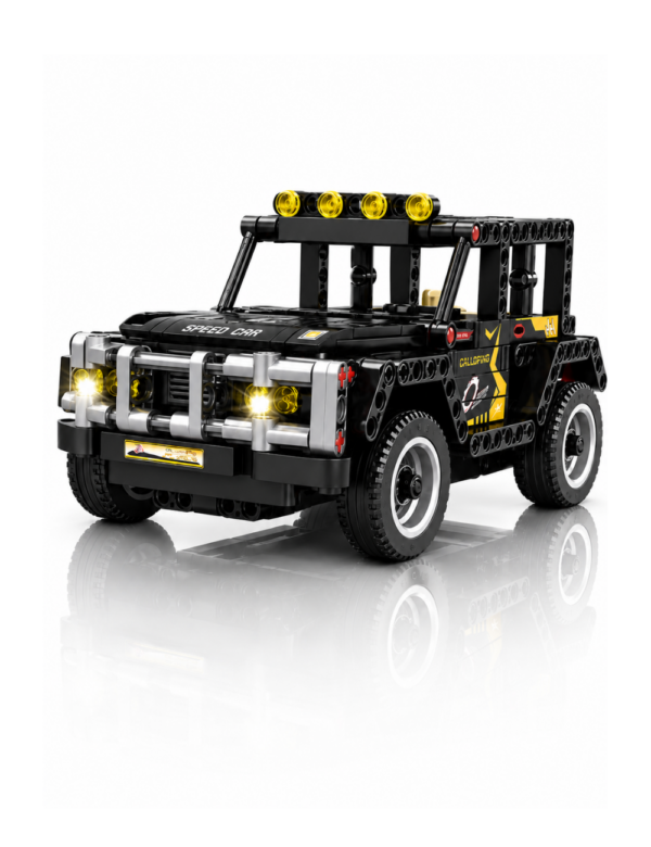 Конструктор машина на пульте управления Jeep, конструктор для взрослых