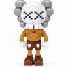 2 Конструктор KAWS коричневый из микроблоков, конструктор для взрослых