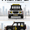 Конструктор машина на пульте управления Jeep, конструктор для взрослых