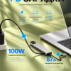 USB хаб TYPE C / USB разветвитель/ USB концентратор/ картридер/ usb hub/ переходник для MacBook