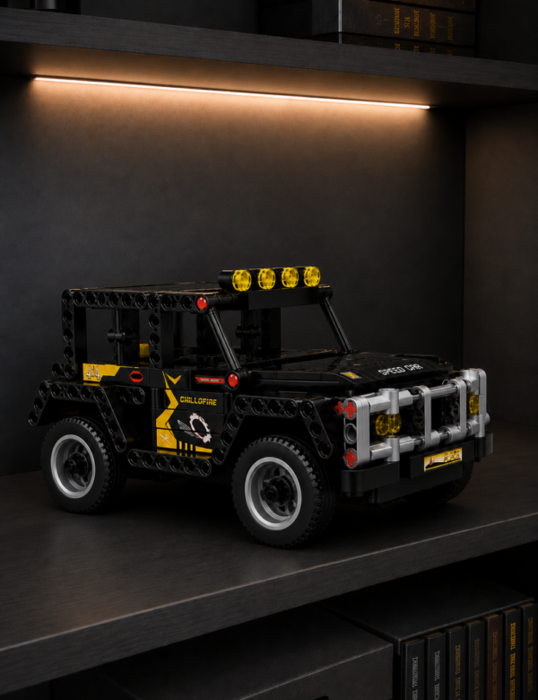 Конструктор машина на пульте управления Jeep, конструктор для взрослых