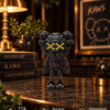 6 Конструктор KAWS черный из микроблоков, конструктор для взрослых